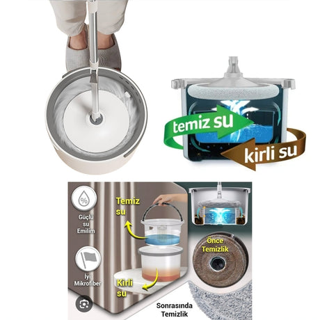 Koroplast Cleaning Mop Set