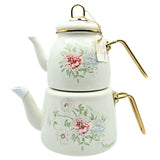 Paci Cloadia Flower Turkish Teapot