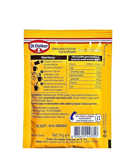 Dr. Oetker Hot Chocolate 19g