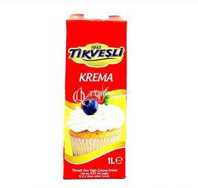 Tikvesli Cooking Cream 1000ml - Cooking Cream