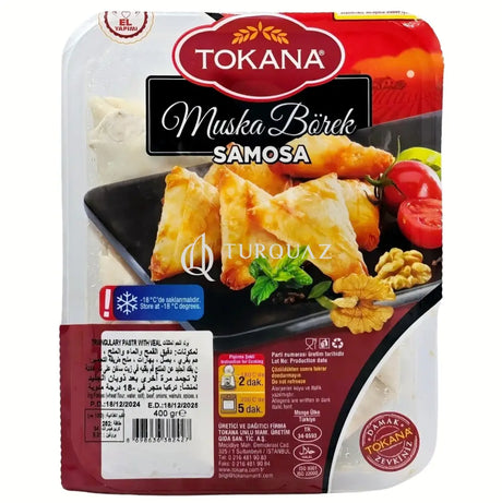 Tokana Samosa with Curd Cheese 400g Muska Borek With Curd Cheese