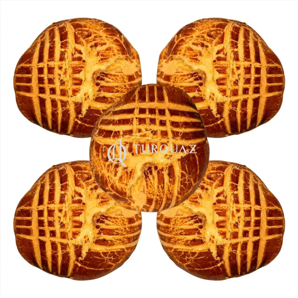 Turquaz Gourmet Pogaca Plain 75gX5pcs Acma Plain