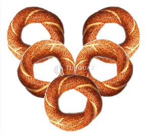 Turquaz Gourmet Simit 5pcsX500g TURKISH SIMIT
