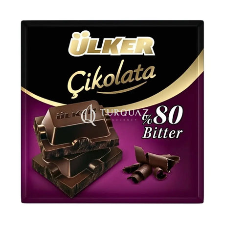 Ulker Chocolate 80% Bitter 60g Ulker Chocolate Bitter 60g
