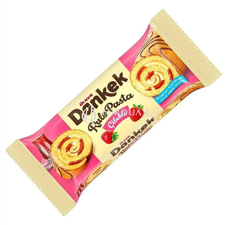 Ulker Dankek Strawberry Rulo 235g Dankek Strawberry Rulo