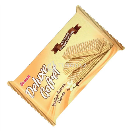 Ulker Deluxe Vanilla Wafer 220g biscuits