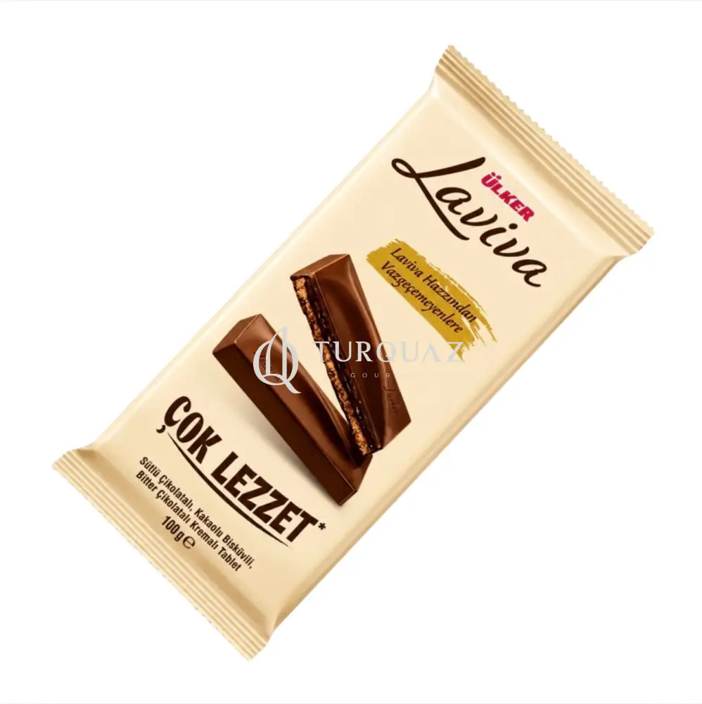 Ulker Laviva Chocolate Bar 100g - Ulker Laviva Chocolate Bar 100g
