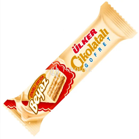 Ulker White Gofret Chocolate bar 35g Turkish Chocolate