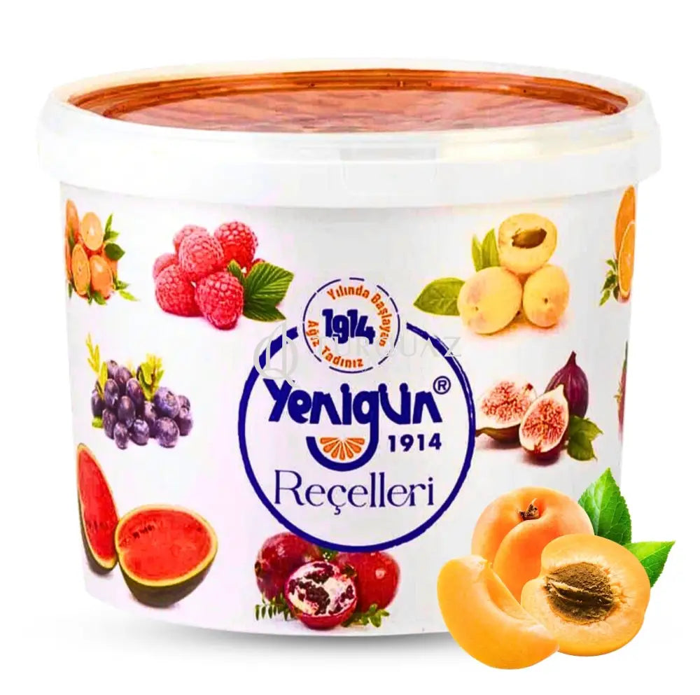 Yenigun Apricot Jam % 45 5Kg - Yenigun Apricot Jam % 45 5Kg