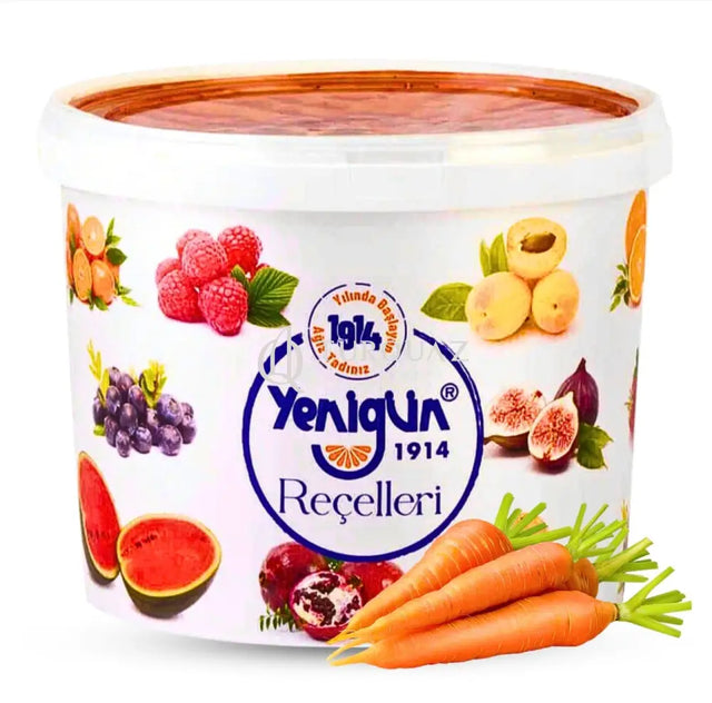 Yenigun Carrot Jam % 45 5Kg - Yenigun Carrot Jam % 45 5Kg