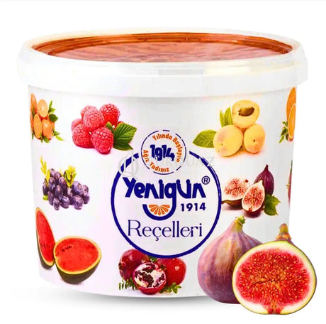 Yenigun Green Fig Jam % 45 5Kg - Yenigun Green Fig Jam % 45 5Kg