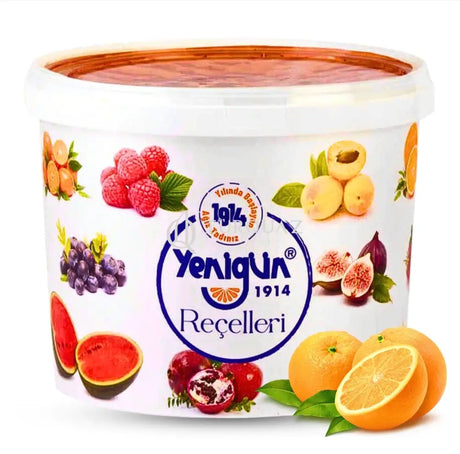 Yenigun Orange Jam % 45 5Kg - Yenigun Orange Jam % 45