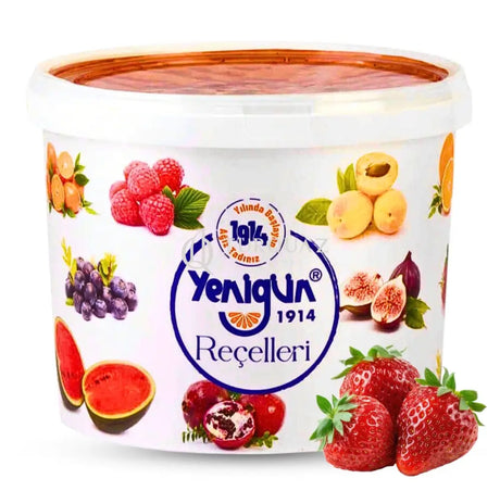 Yenigun Strawberry Jam % 45 5Kg - Strawberry Jam % 45