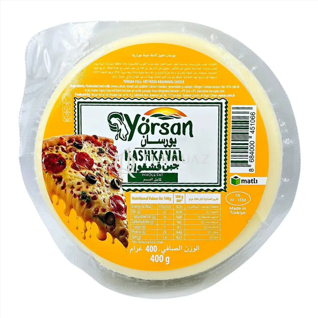 Yorsan Full Fat Kaskaval Cheese 400g Chesee